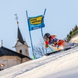 Après trois éliminations successives, Camille Rast retrouve les joies du top 15 en géant